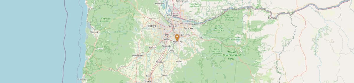 Clackamas County Manufactured Home Service Area Map Oregon