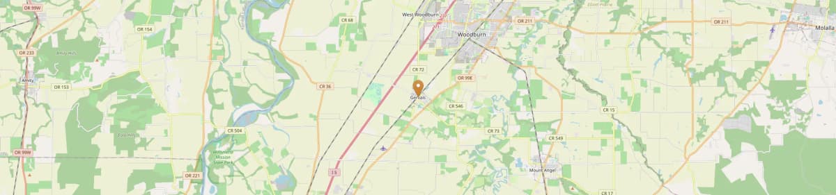 Gervais Mobile Home Installation Map Oregon