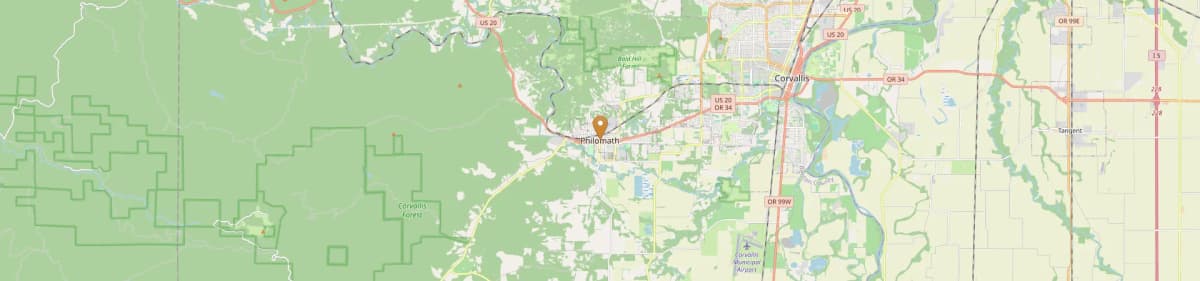 Philomath Mobile Home Installation Map Oregon
