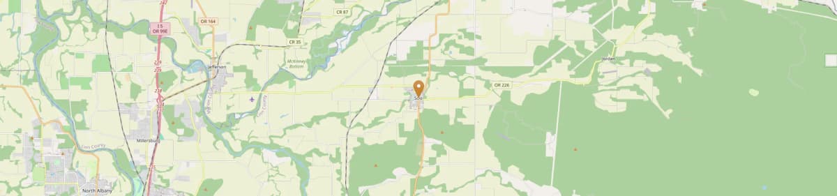 Scio Mobile Home Installation Map Oregon