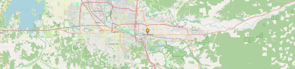 Springfield Mobile Home Installation Map Oregon